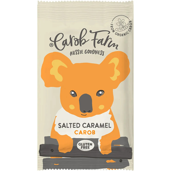 Carob Farm-Carob Koala Salted Caramel 15g