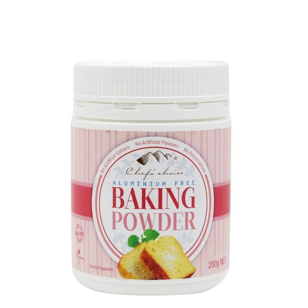 Chef's Choice-Aluminium Free Baking Powder 200G