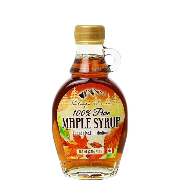 Chef's Choice-100% Pure Maple Syrup (Medium Grade) 189ML