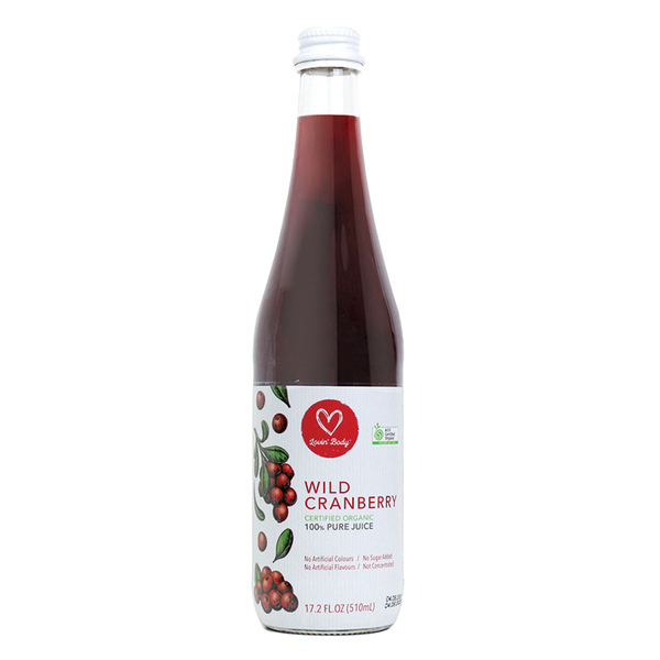 Chef's Choice-Lovin’ Body Organic Wild Cranberry 100% Pure Juice 510mL