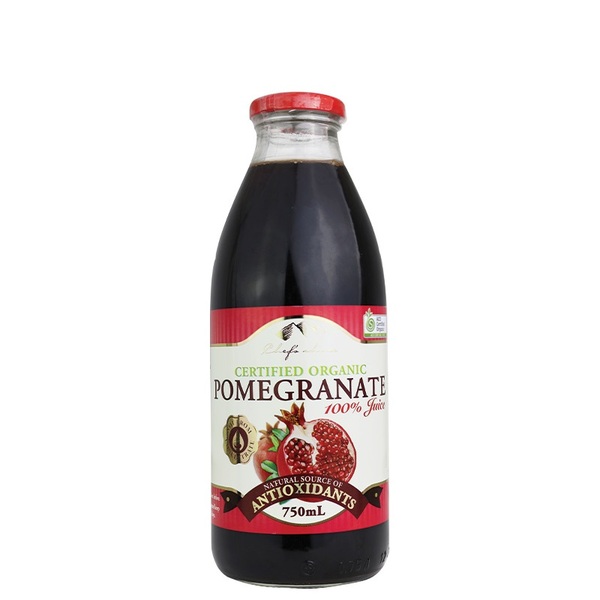 Chef's Choice-Organic 100% Pure Pomegranate Juice 750ML