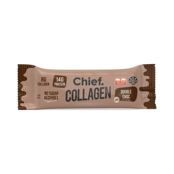Chief Nutrition-Collagen Protein Double Choc Bar 45G