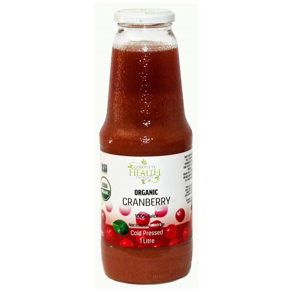 Complete Health-100% Organic Cranberry Juice 1L