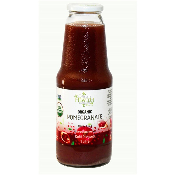 Complete Health-100% Organic Pomegranate Juice 1L