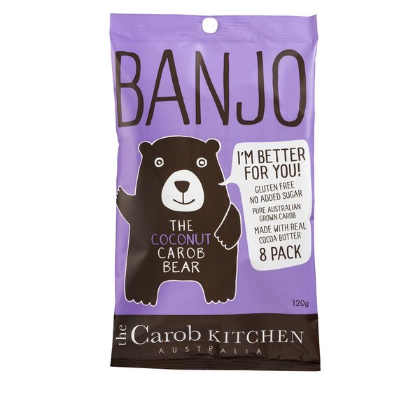 The Carob Kitchen-Banjo The Coconut Carob Bear 15G