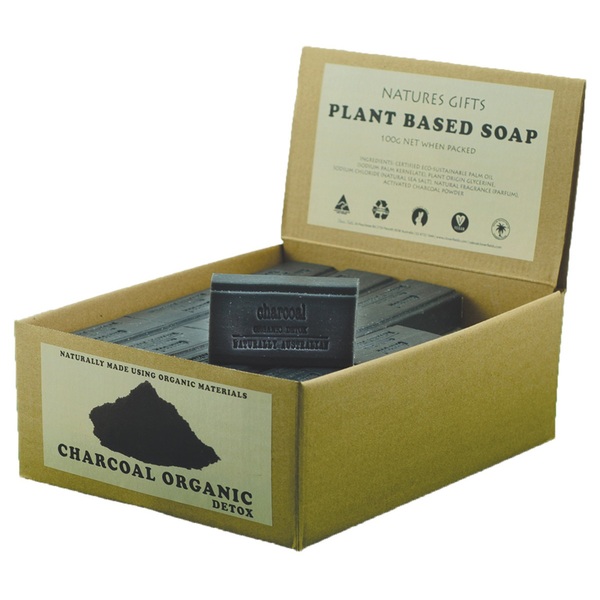 Clover Fields-Charcoal Organic Detox Soap 100G