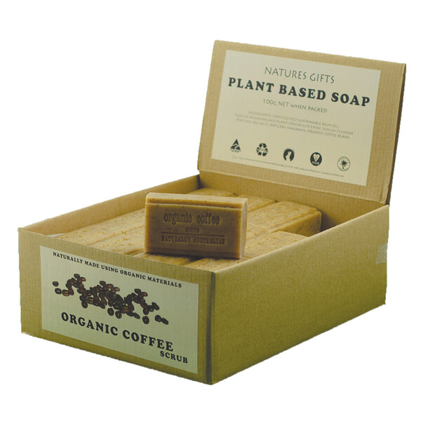 Clover Fields-Organic Coffee Scrub Soap 100G