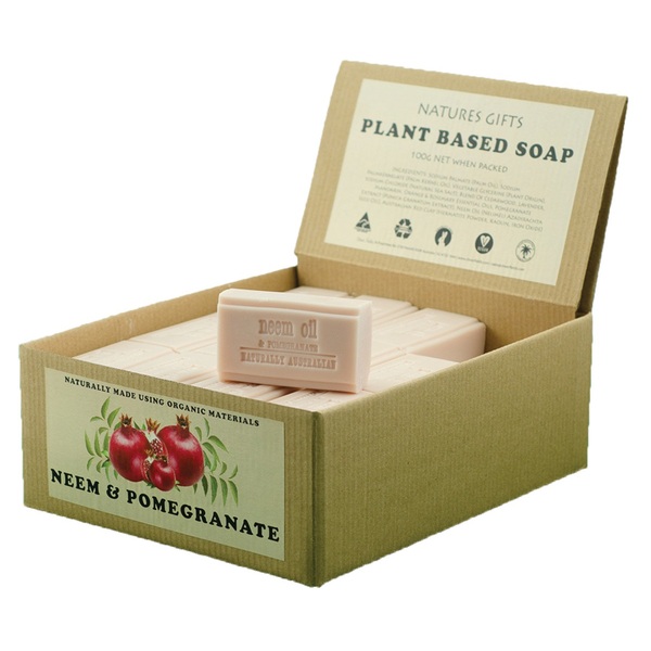 Clover Fields-Neem Oil & Pomegranate  Soap 100G