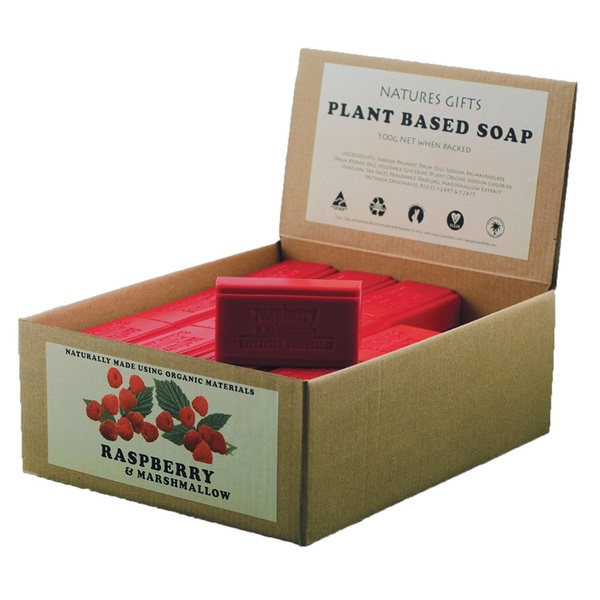 Clover Fields-Raspberry & Marshmallow Soap 100G