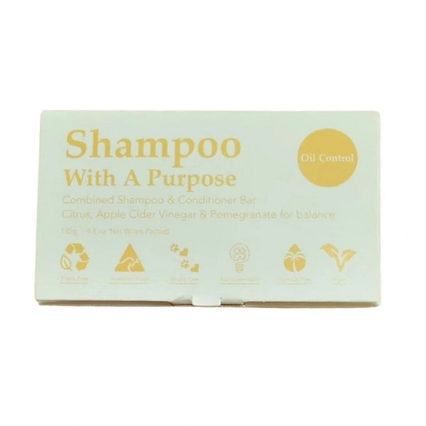 Clover Fields-Shampoo With A Purpose Shampoo/Conditioner Bar 135G