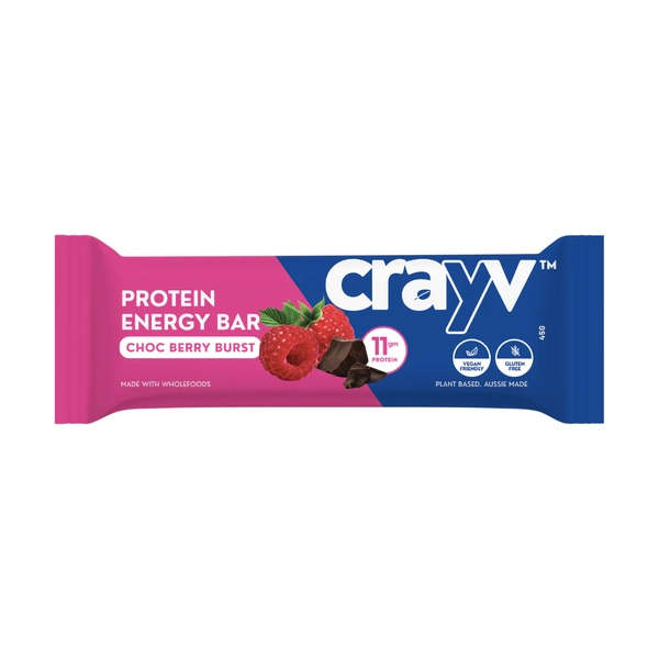 Crayv-Choc Berry Burst Protein Bar 45G