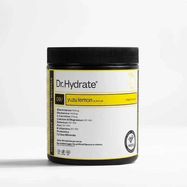 Dr Hydrate-All-In-One Hydration Drink Yuzu Lemon Jar 270G
