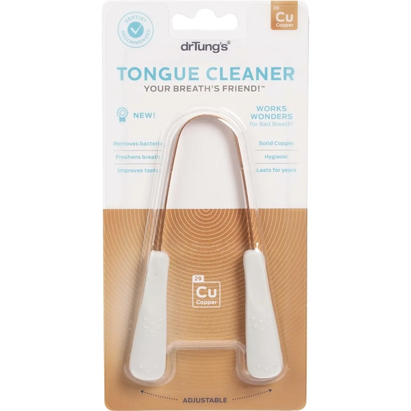 Dr Tung's-Tongue Cleaner Copper