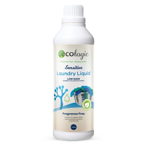 ECOLogic-Sensitive Laundry Liquid Fragrance Free 1L