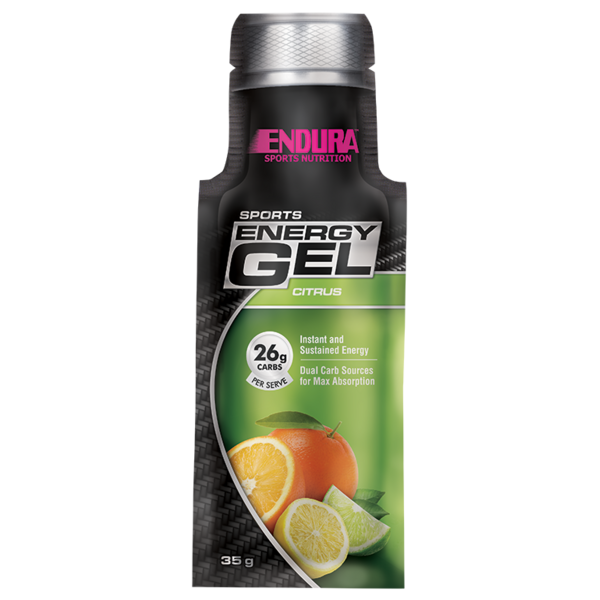 Endura-Sports Energy Gels Citrus 35G