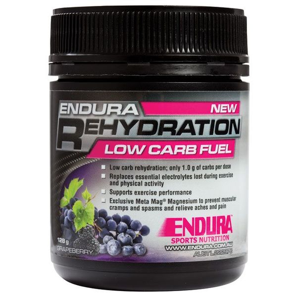 Endura-Rehydration Low Carb Fuel Grapeberry 128G