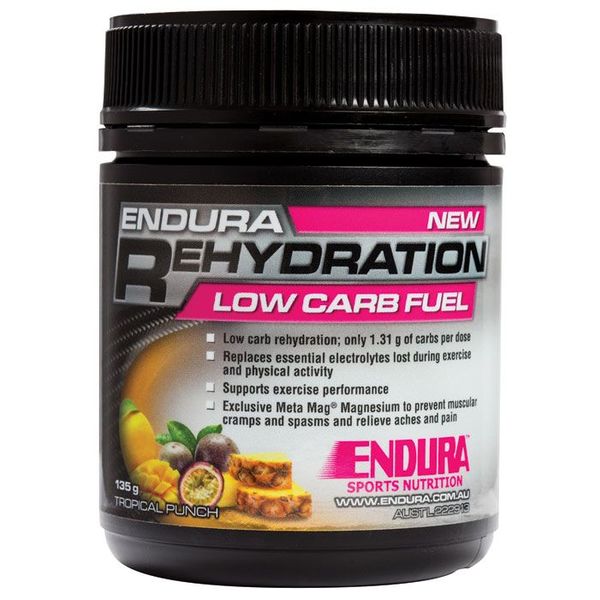 Endura-Rehydration Low Carb Fuel Tropical Punch 128G