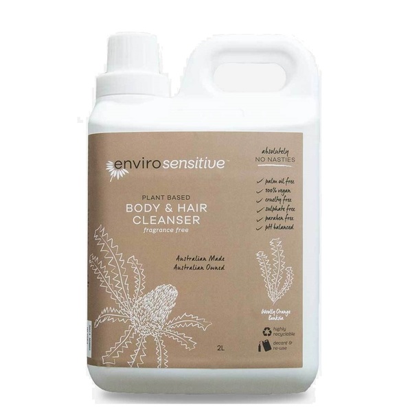 Envirosensitive-Body & Hair Cleanser Fragrance Free 2L