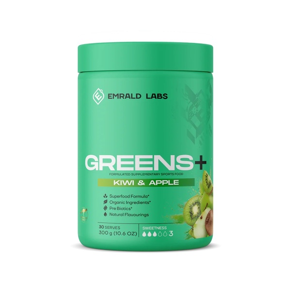 Emrald Labs-GREENS + Kiwi Apple 30 Serves
