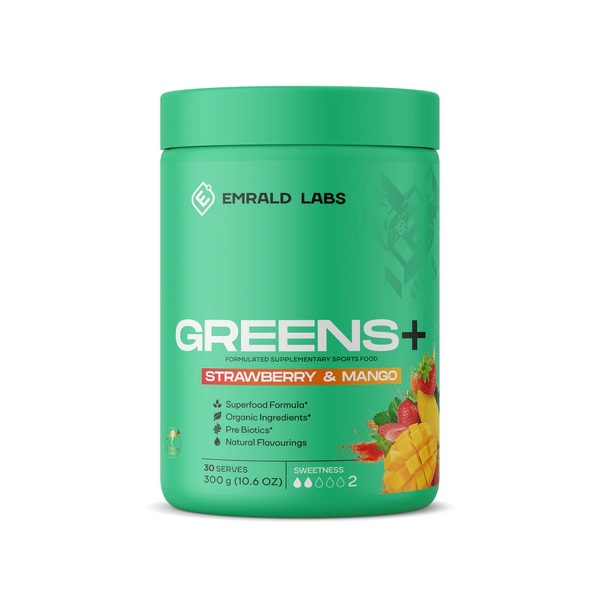 Emrald Labs-GREENS + Strawberry Mango 30 Serves