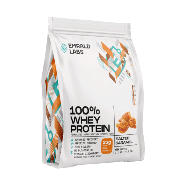 Emrald Labs-100% Whey Protein Salted Caramel 2.2KG