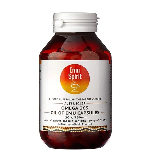 Emu Spirit-Oil of Emu Omega 369 120C