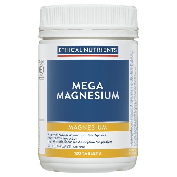 Ethical Nutrients-Mega Magnesium 120T