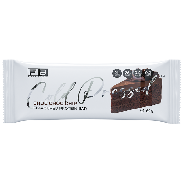 Fibre Boost-Cold Pressed Choc Choc Chip Protein Bar 60G