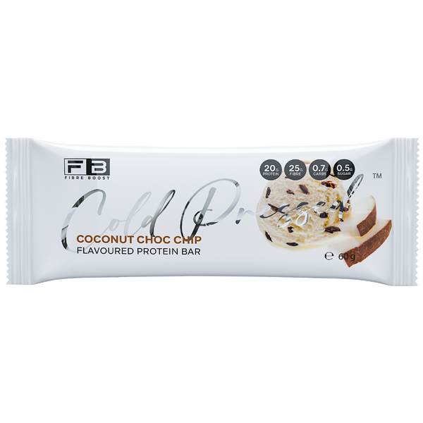 Fibre Boost-Cold Pressed Coconut Choc Chip Protein Bar 60G