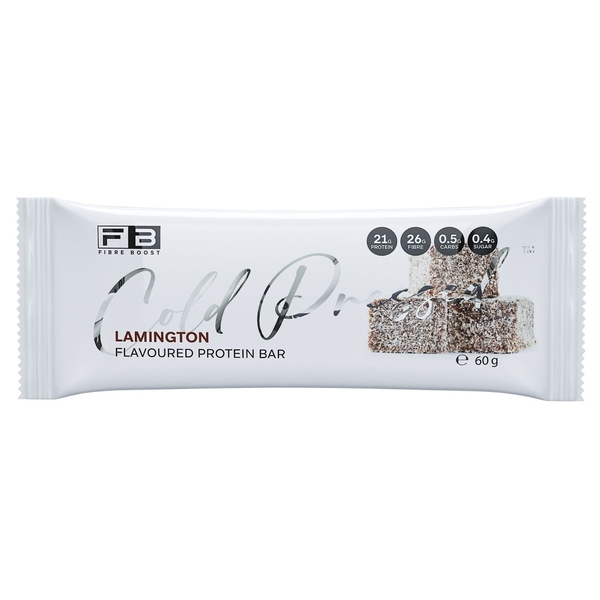 Fibre Boost-Cold Pressed Lamington Protein Bar 60G