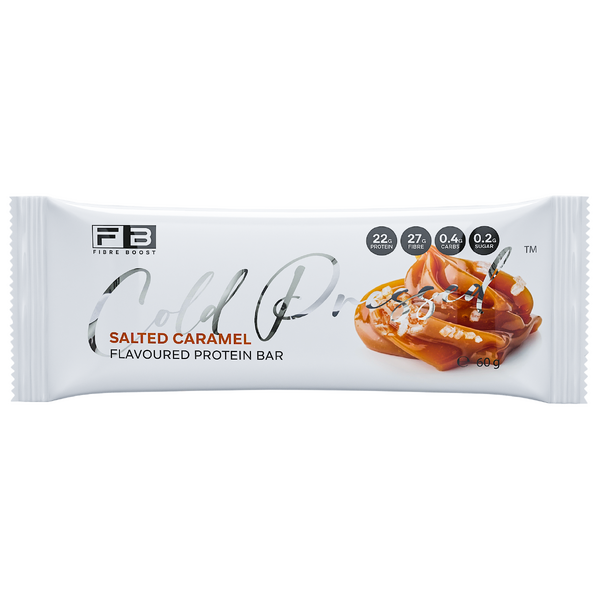 Fibre Boost-Cold Pressed Salted Caramel Protein Bar 60G