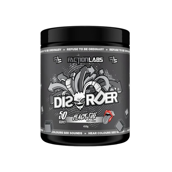 Faction Labs-Disorder Black Fire 50 Serve