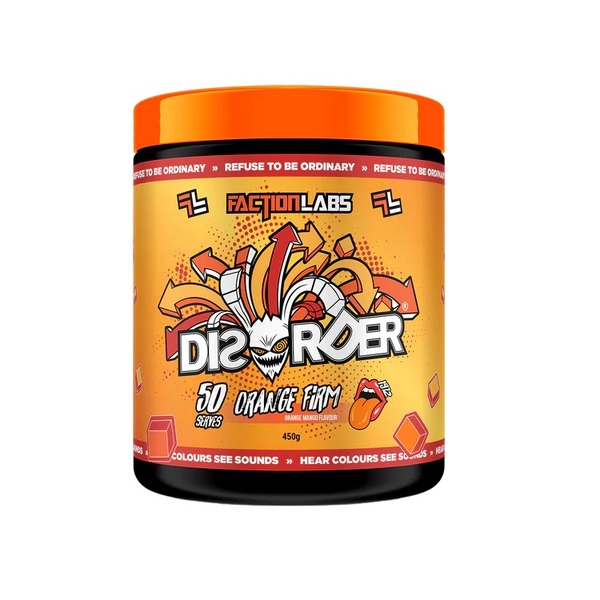 Faction Labs-Disorder Orange Firm 50 Serve
