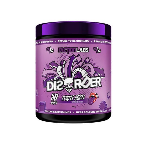 Faction Labs-Disorder Purple Reign 50 Serve