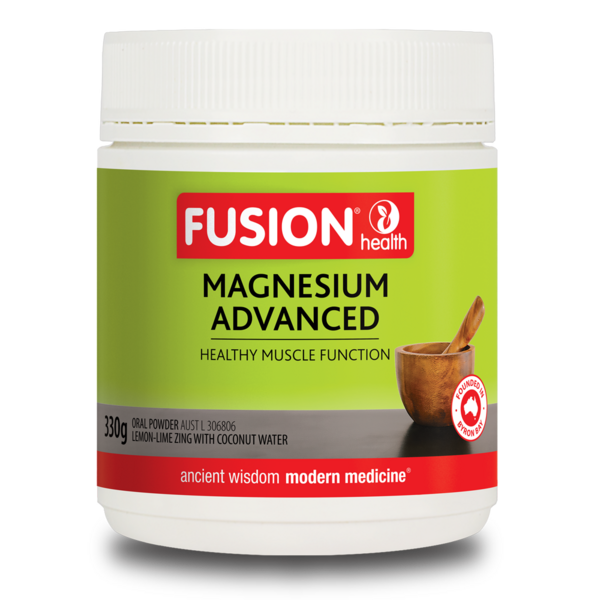 Fusion Health-Magnesium Advanced Lemon Lime Powder 330G