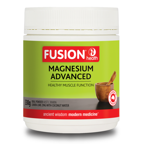Fusion Health-Magnesium Advanced Lemon Lime Powder 330G