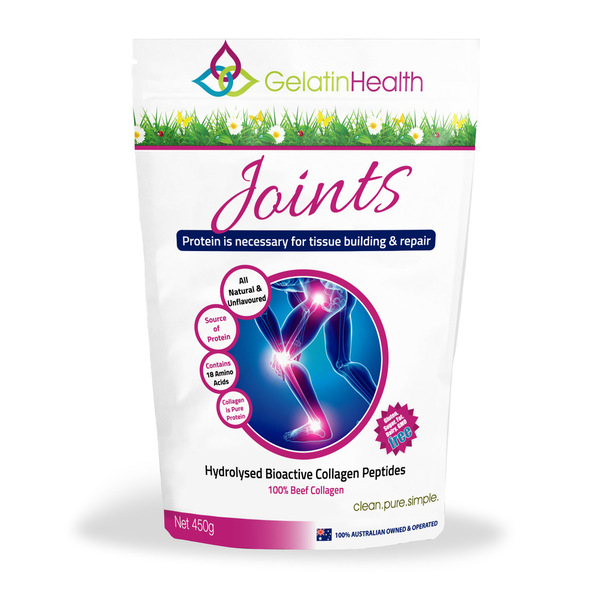 Gelatin Health-Joints Hydrolysed Bioactive Collagen Peptides 450G