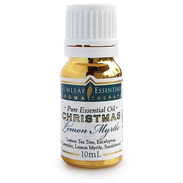Gumleaf Essentials-Lemon Myrtle & Eucalyptus Christmas Essential Oil Blend 10ML