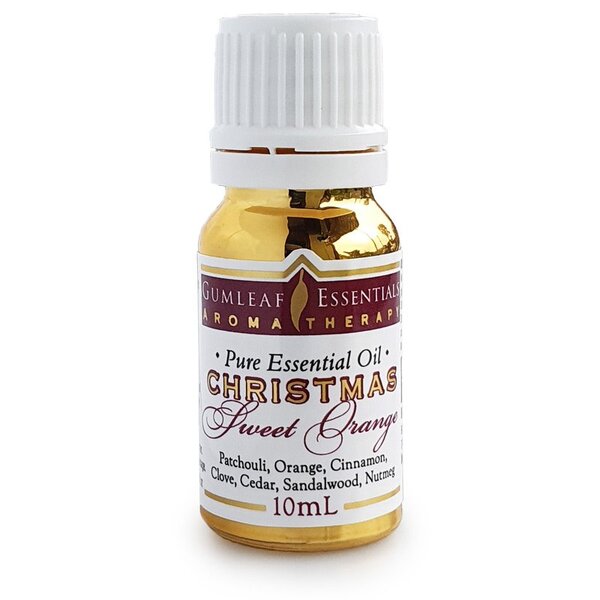 Gumleaf Essentials-Sweet Orange & Clove Bud Christmas Essential Oil Blend 10ML