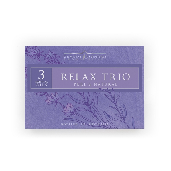 Gumleaf Essentials-Relax Trio Essential Oil Box Set