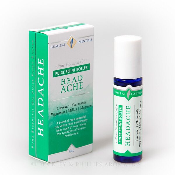 Gumleaf Essentials-Headache Pulse Point Roller 9ML