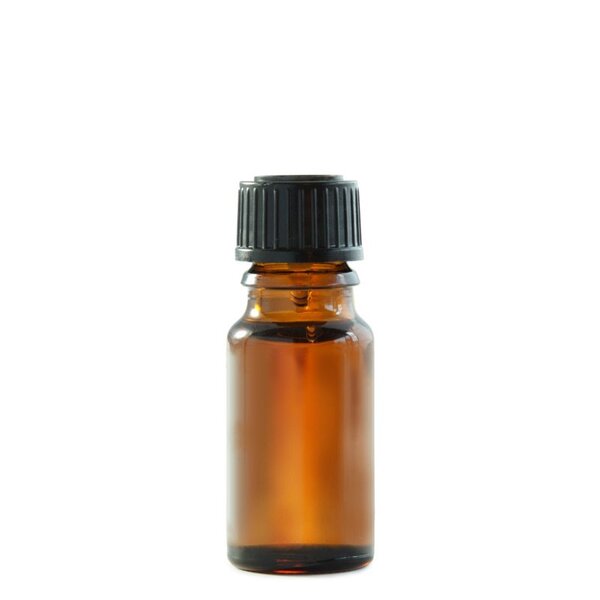 Gumleaf Essentials-Amber Bottle With Black Cap 10ML