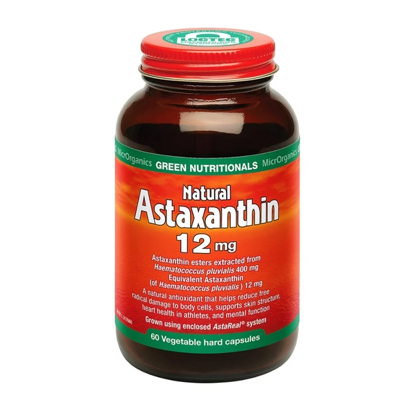 Greens Nutritionals-Natural Astaxanthin 12mg 60C