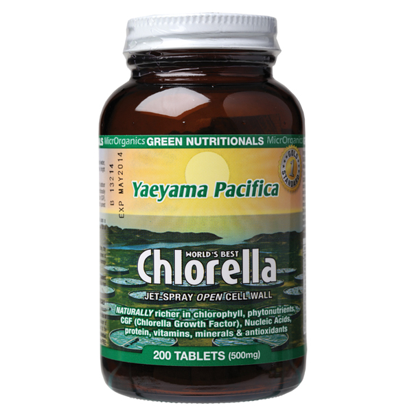 Greens Nutritionals-Yaeyama Pacifica Chlorella 200T