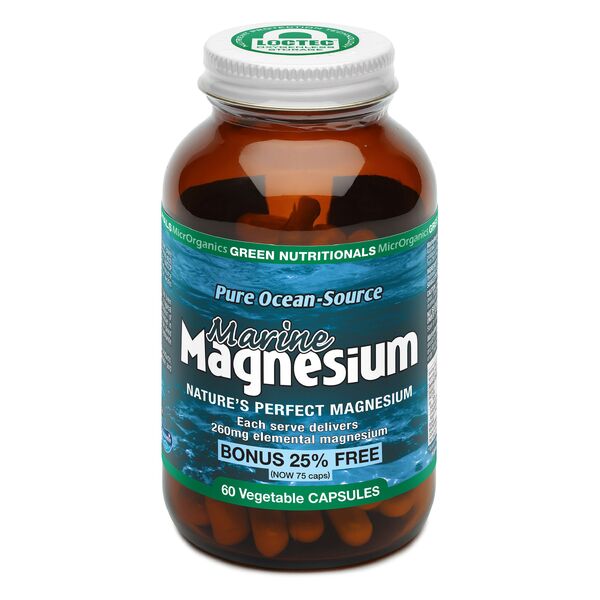 Greens Nutritionals-Pure Ocean Source Marine Magnesium 60VC