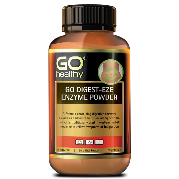 GO Healthy-Go Digest-EZE Enzyme Powder 90G