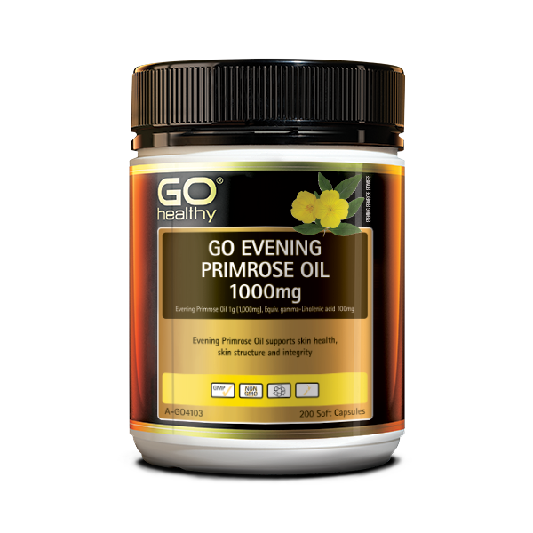 GO Healthy-Go Evening Primrose Oil 1000mg 200C