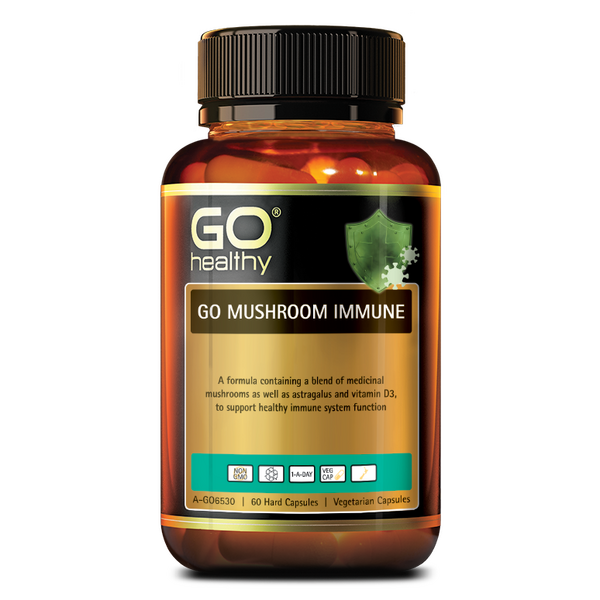 GO Healthy-Go Mushroom Immune 60VC