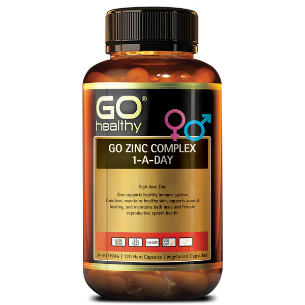 GO Healthy-Go Zinc Complex 120VC