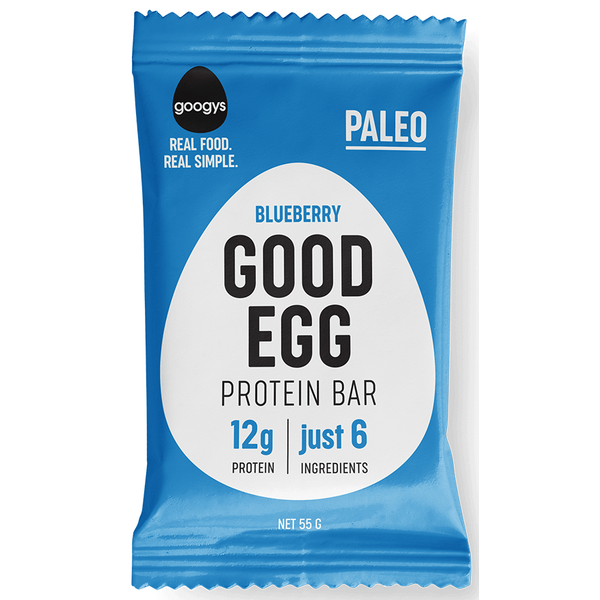 Googys-Good Egg Protein Bar Blueberry 55G